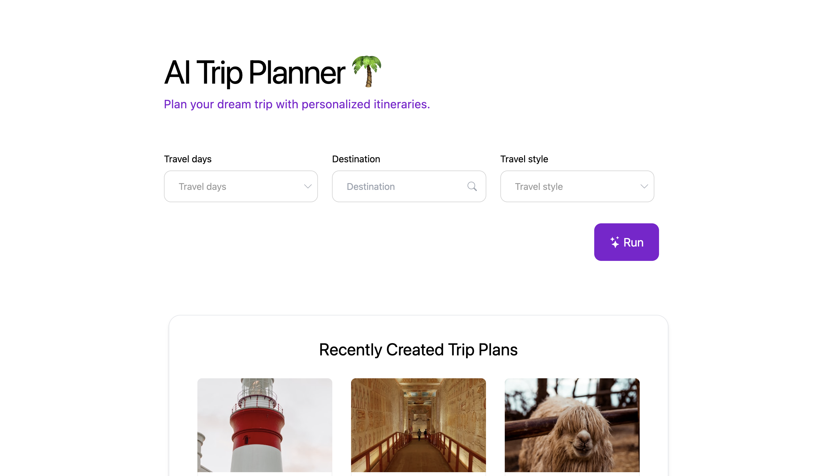 AI Trip Planner: Itinerari Dettagliati Giorno per Giorno per Qualsiasi Destinazione